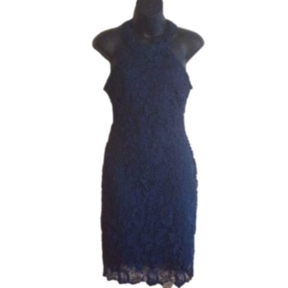 Lamilus Look Darling Blue Dress. Size medium. Great little Boho/ Goth Vibes.